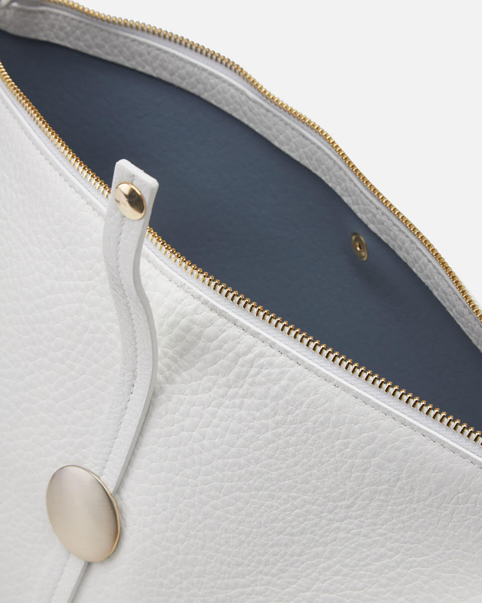 SCHULTERTASCHE Weiss  - Tasche - Special Price - Cuoieria Fiorentina