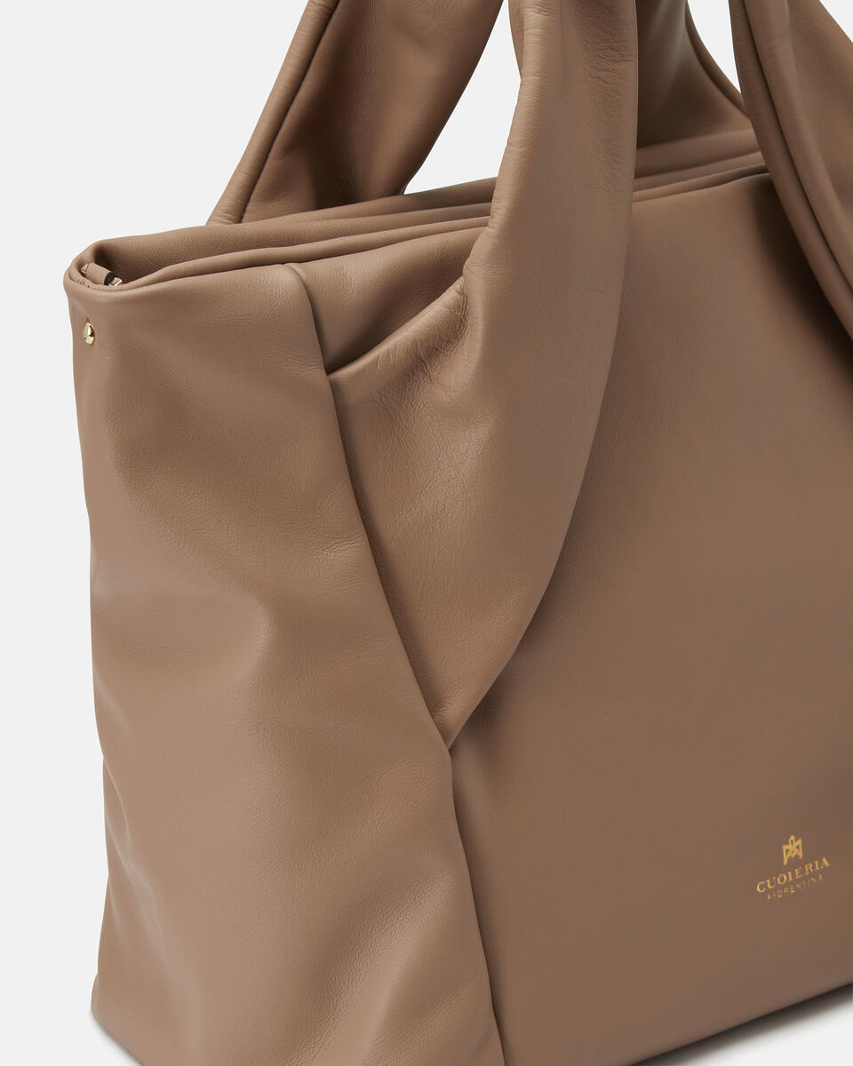EINKAUFTASCHE Taupe  - Einkauftasche - Damen Taschen - Tasche - Cuoieria Fiorentina