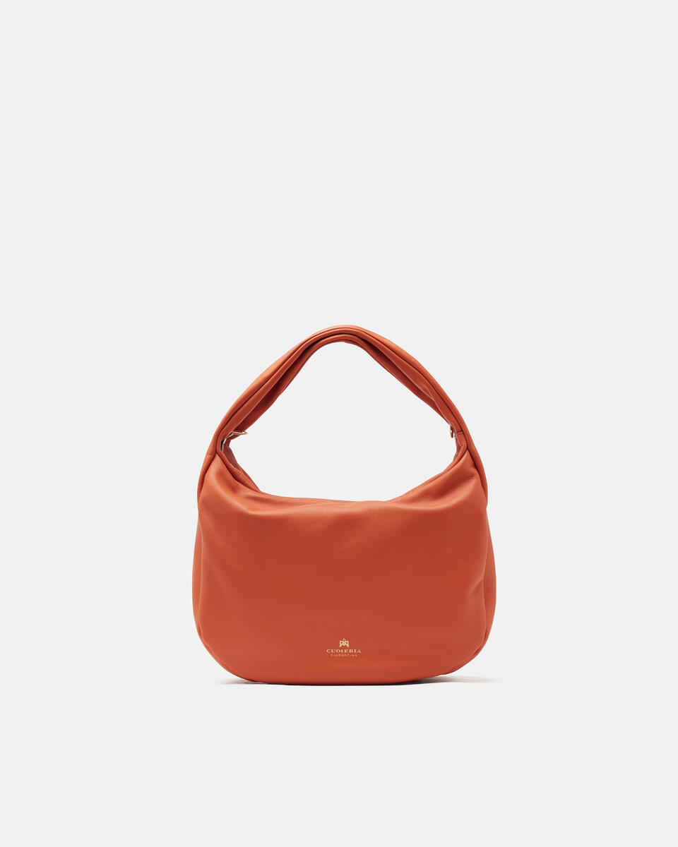 SMALL HOBO BAG Apricot  - Tasche - Special Price - Cuoieria Fiorentina