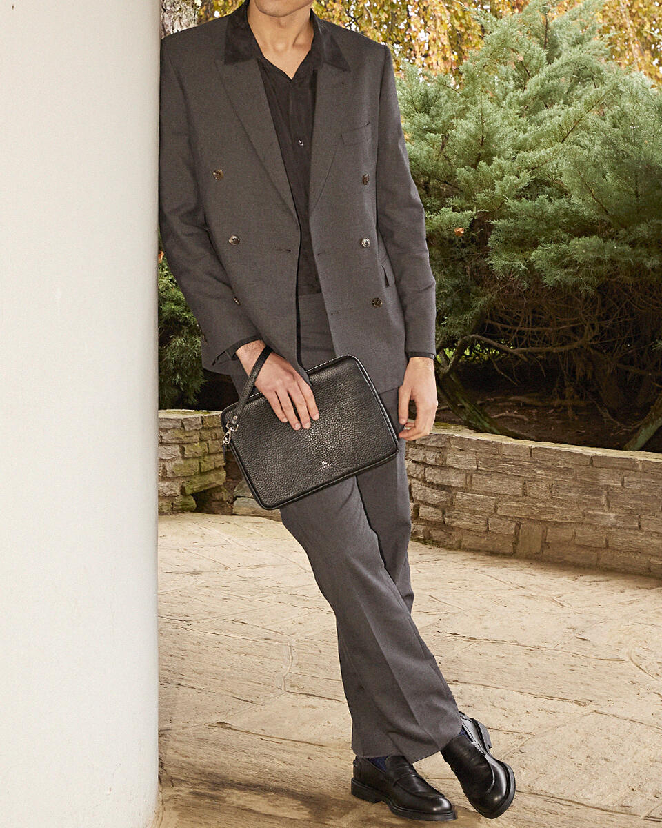 HANDTASCHE Dunkelbraun  - Handtaschen - Herren Taschen - Tasche - Cuoieria Fiorentina