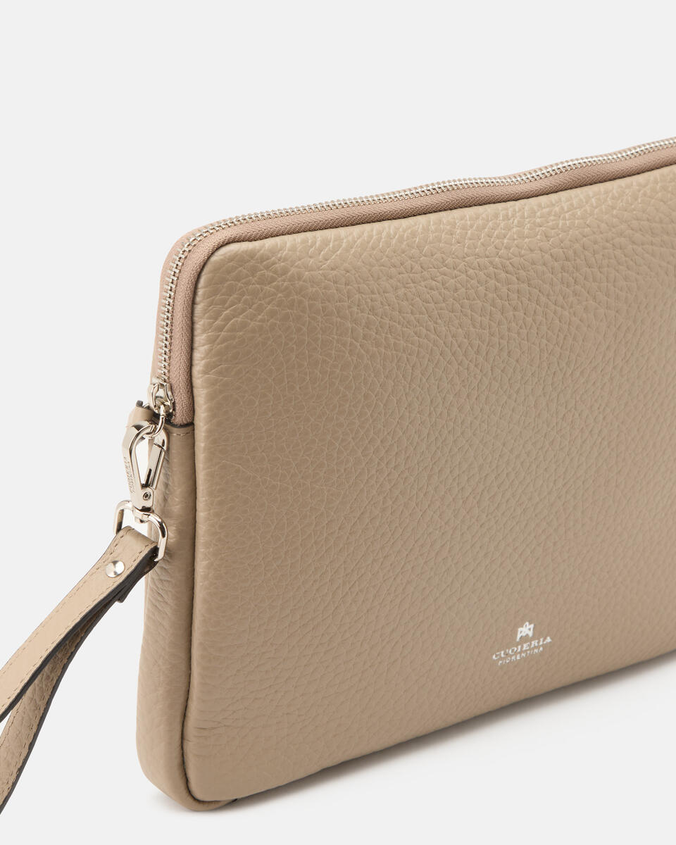 HANDTASCHE Taupe  - Cuoieria Fiorentina