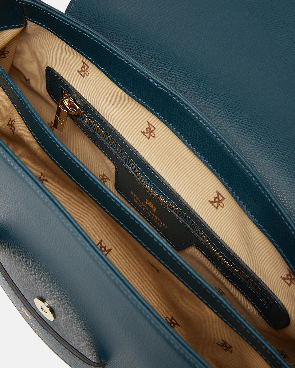 Flap bag ErdÖl  - Schultertaschen - Damen Taschen - Tasche - Cuoieria Fiorentina