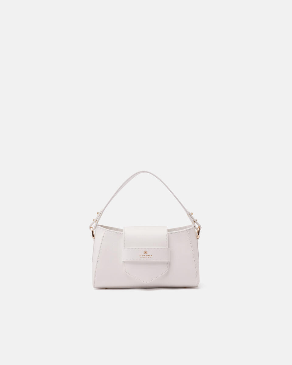 Mini Handtasche Weiss  - Mini Bags - Damen Taschen - Tasche - Cuoieria Fiorentina