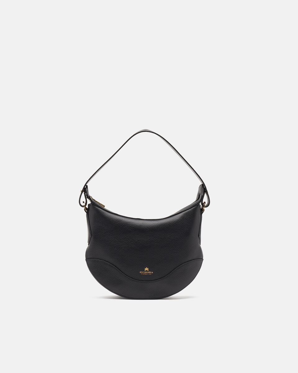 HOBO BAG Schwarz  - Schultertaschen - Damen Taschen - Tasche - Cuoieria Fiorentina