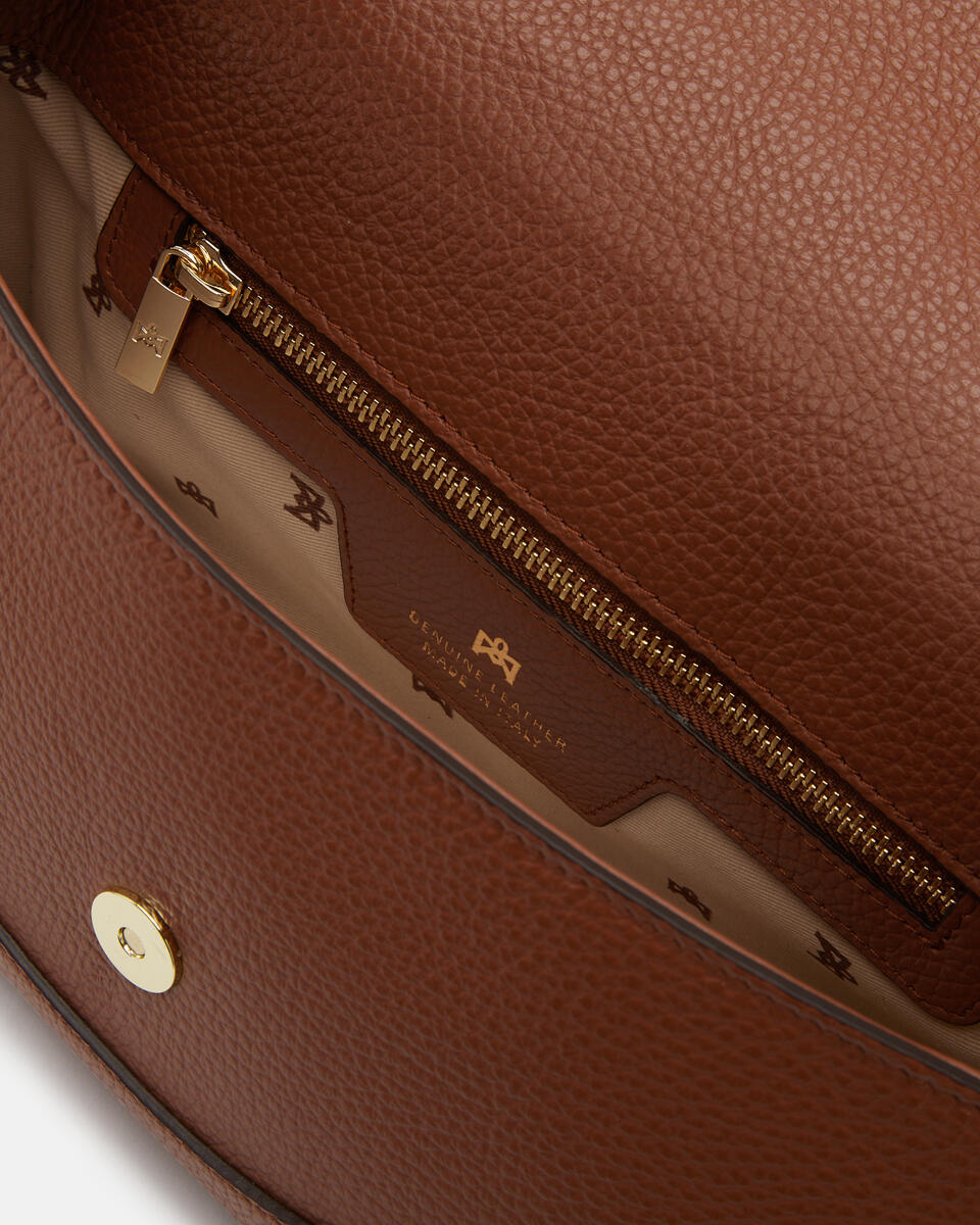 FLAP BAG Karamell  - Tasche - Special Price - Cuoieria Fiorentina