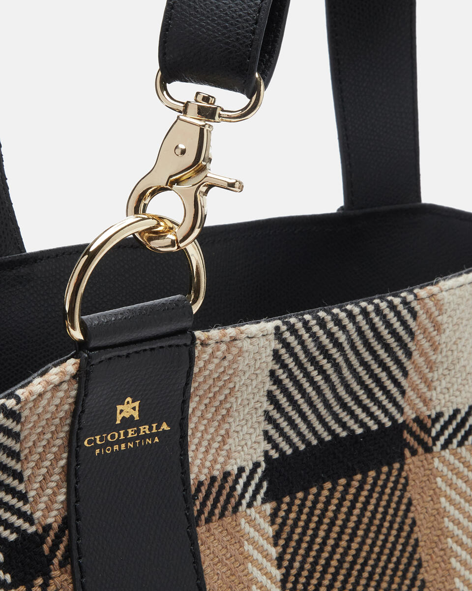 EINKAUFTASCHE Schwarz  - Einkauftasche - Damen Taschen - Tasche - Cuoieria Fiorentina
