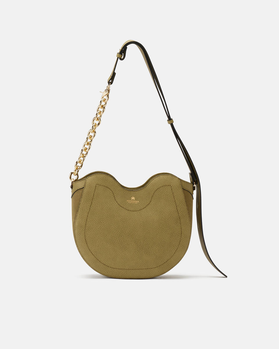 HOBO BAG Olive  - Tasche - Special Price - Cuoieria Fiorentina