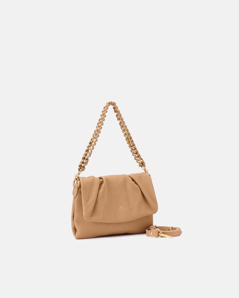 KLEINE MESSENGER Nude  - Mini Bags - Damen Taschen - Tasche - Cuoieria Fiorentina