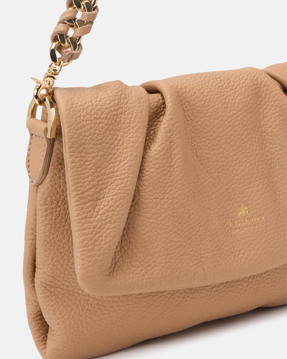 KLEINE MESSENGER Nude  - Mini Bags - Damen Taschen - Tasche - Cuoieria Fiorentina
