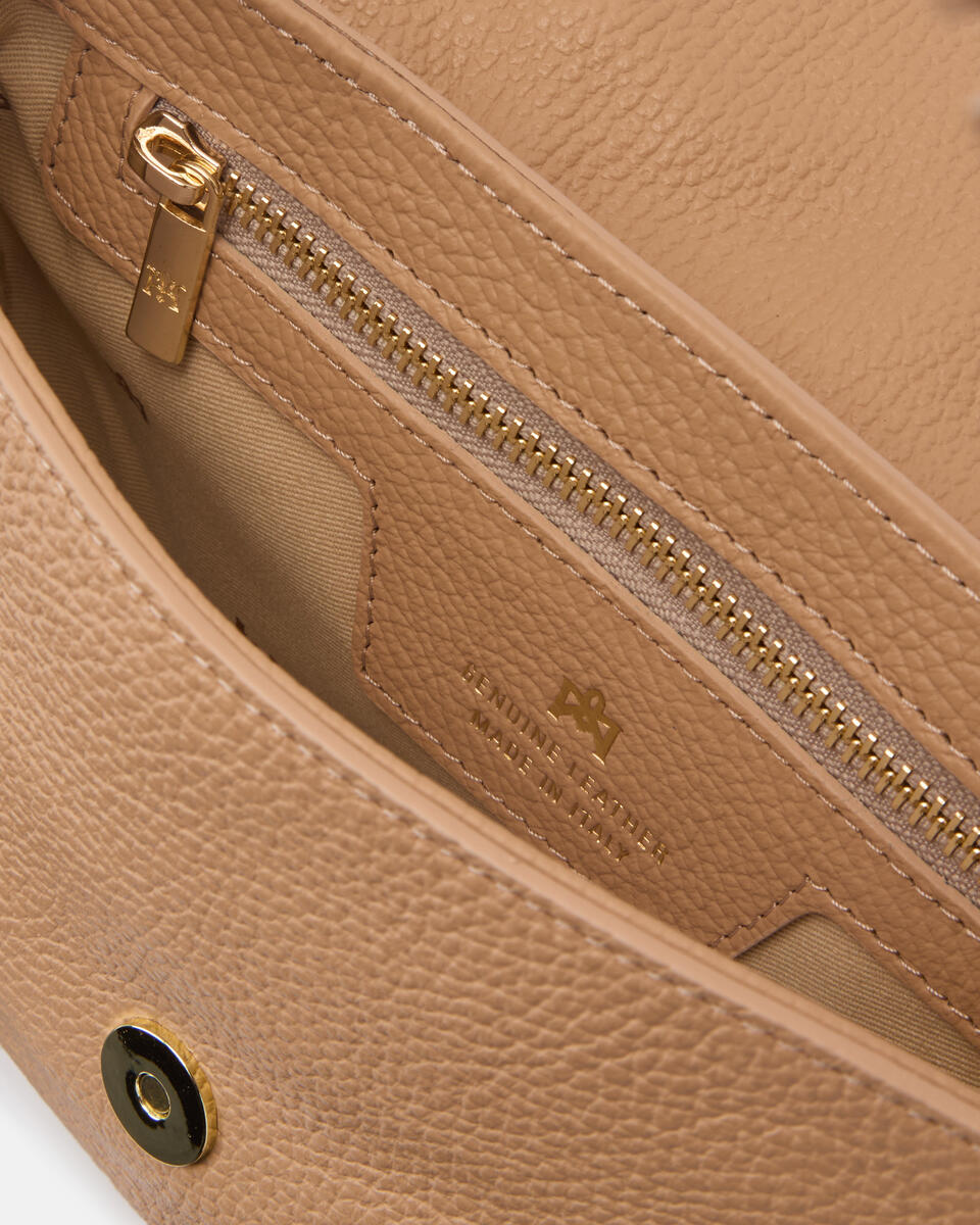 KLEINE MESSENGER Nude  - Mini Bags - Damen Taschen - Tasche - Cuoieria Fiorentina