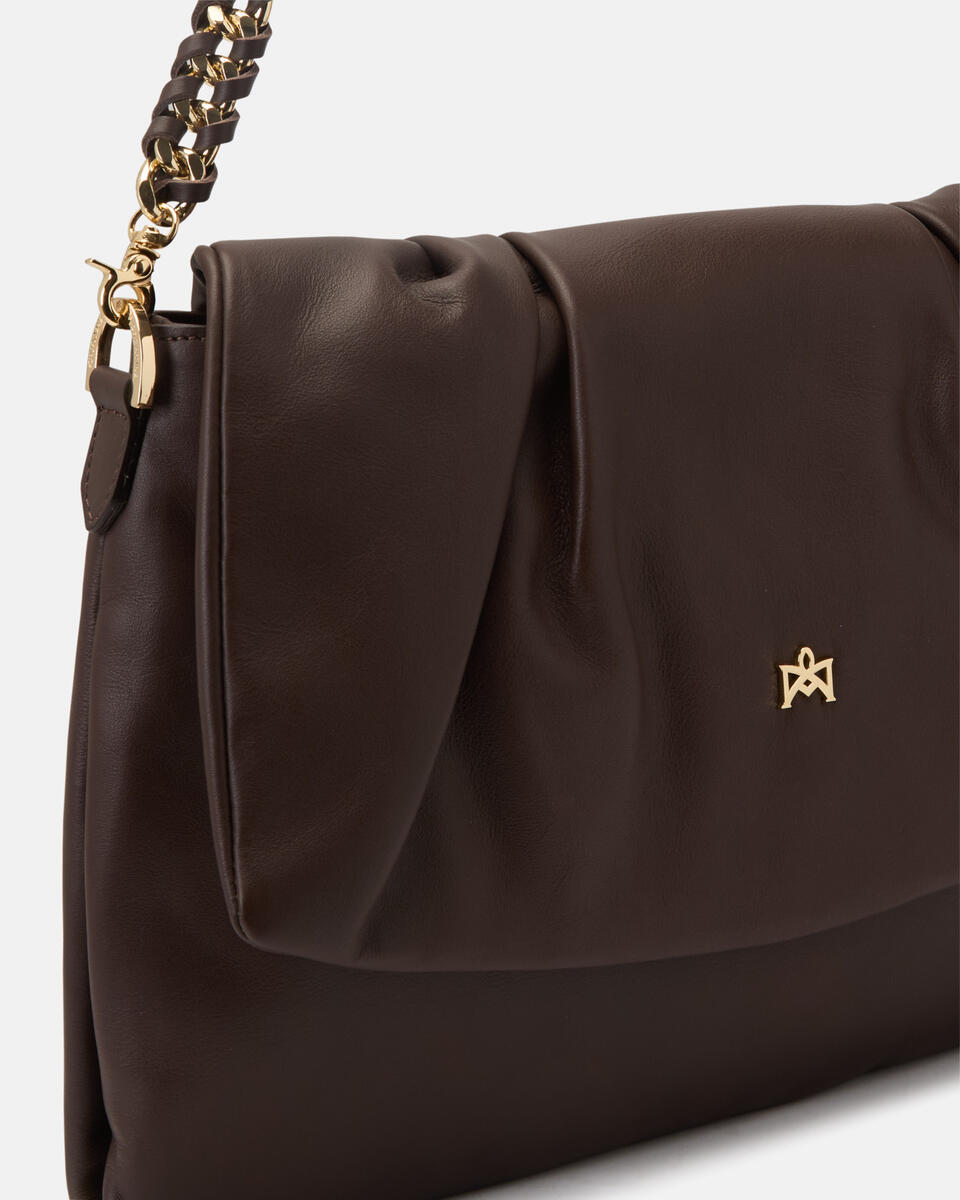 MESSENGER Schokolade  - Schultertaschen - Damen Taschen - Tasche - Cuoieria Fiorentina