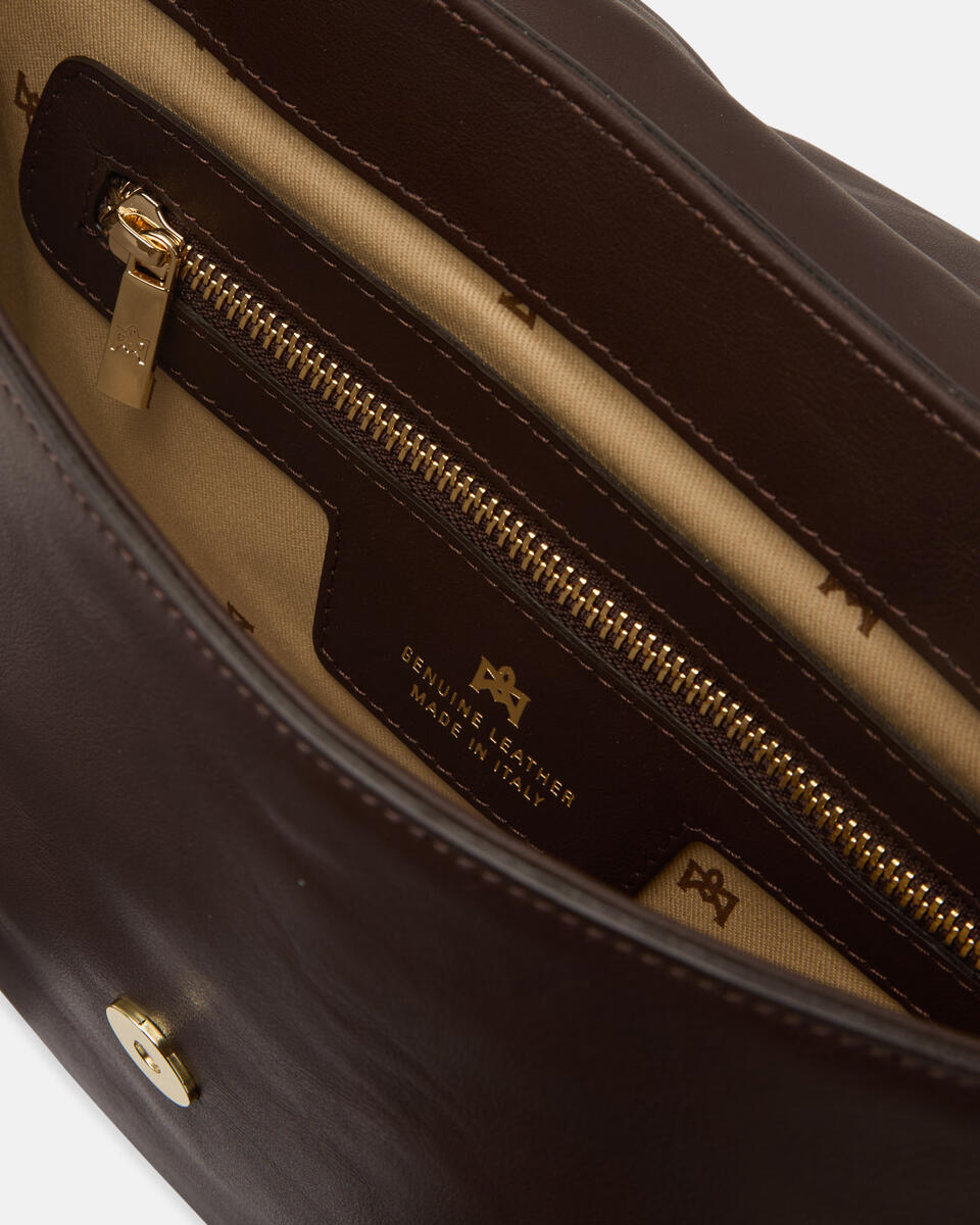 MESSENGER Schokolade  - Schultertaschen - Damen Taschen - Tasche - Cuoieria Fiorentina