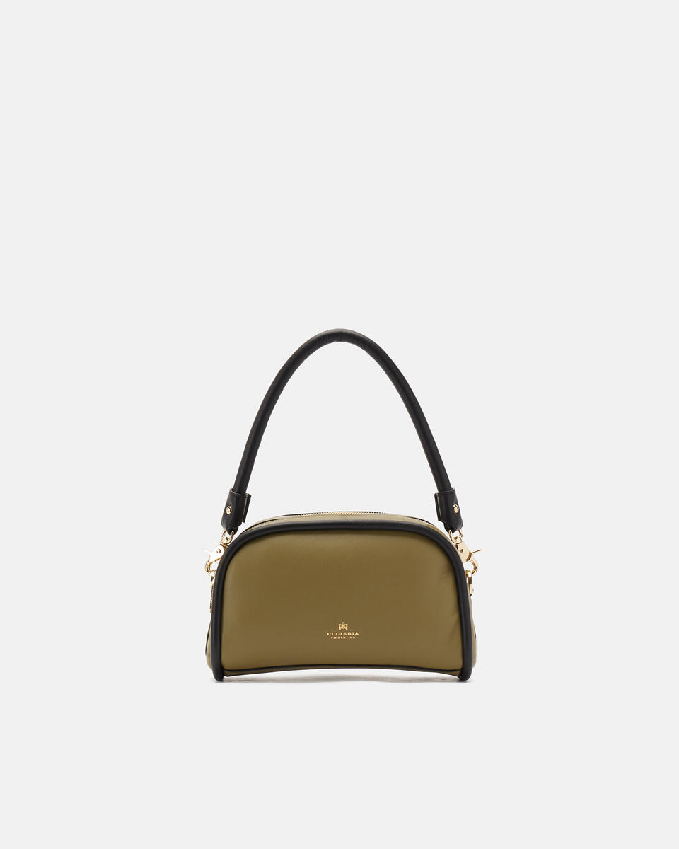 Camera bag Olive  - Mini Bags - Damen Taschen - Tasche - Cuoieria Fiorentina