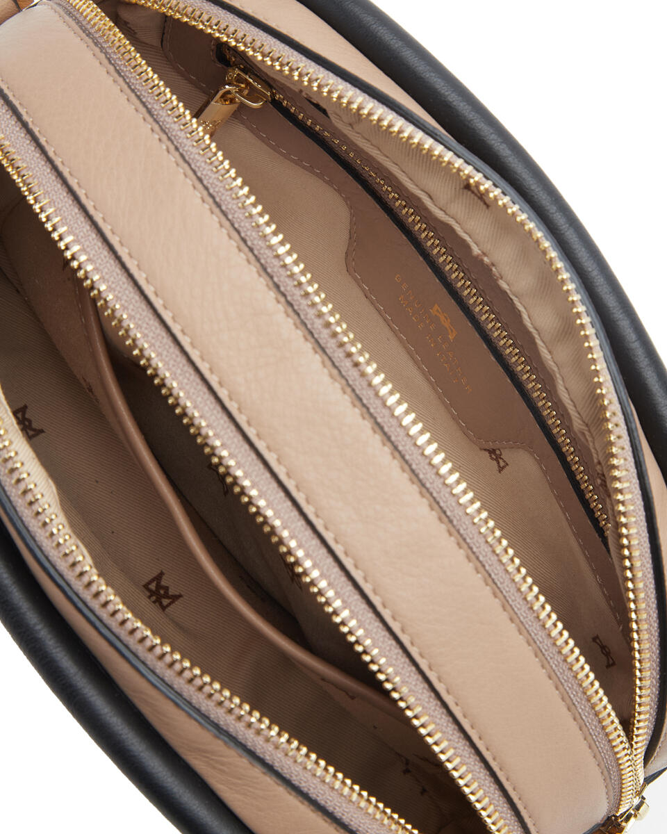Camera bag Taupe  - Mini Bag - Damen Taschen - Tasche - Cuoieria Fiorentina