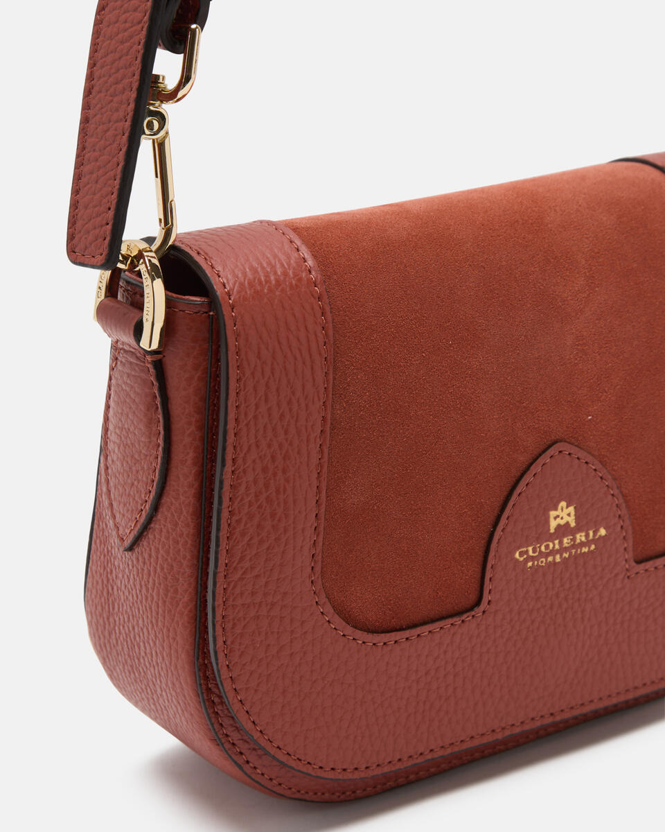 kleine messenger Brick  - Messanger - Damen Taschen - Tasche - Cuoieria Fiorentina