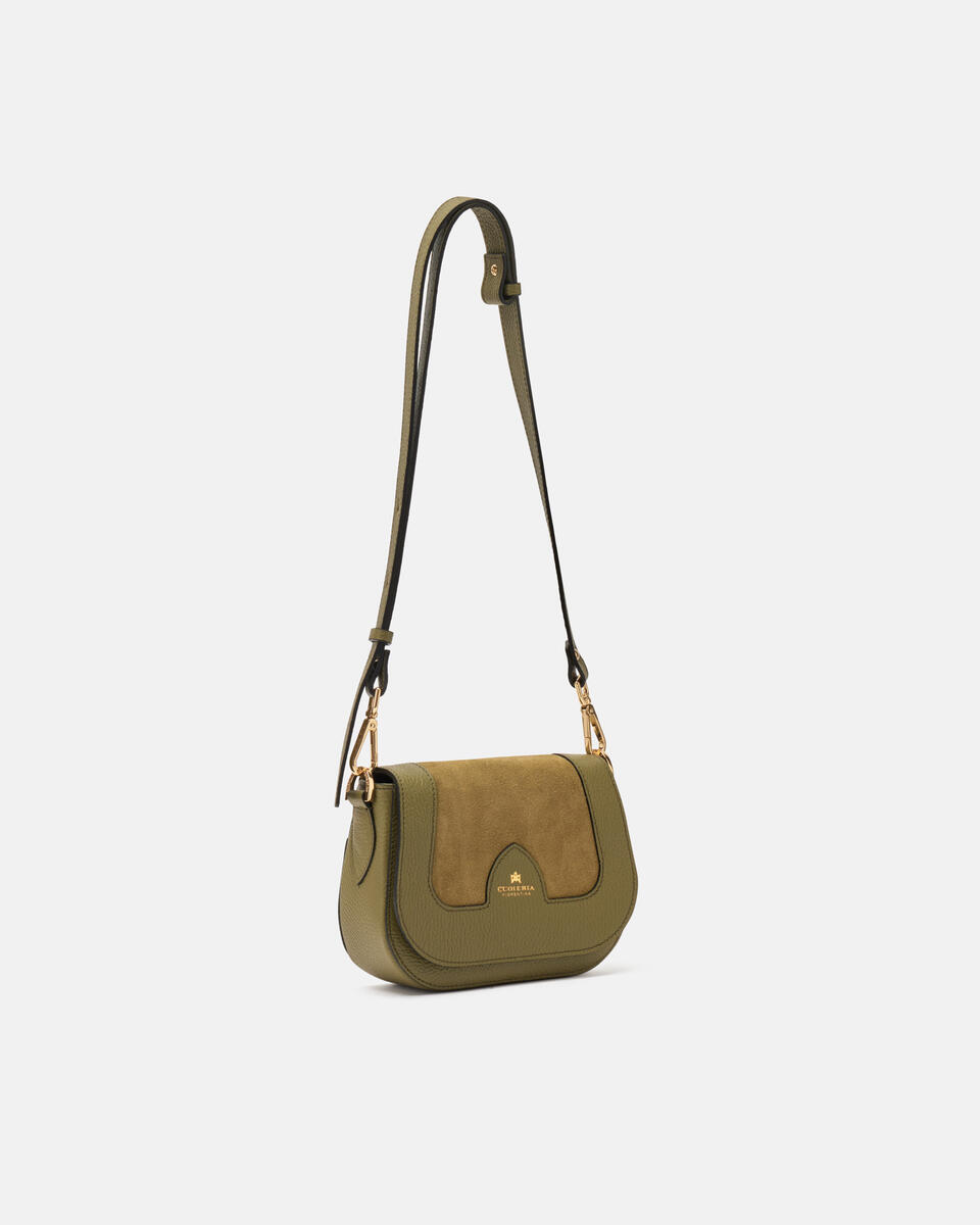 kleine messenger MilitÄr  - Mini Bags - Damen Taschen - Tasche - Cuoieria Fiorentina