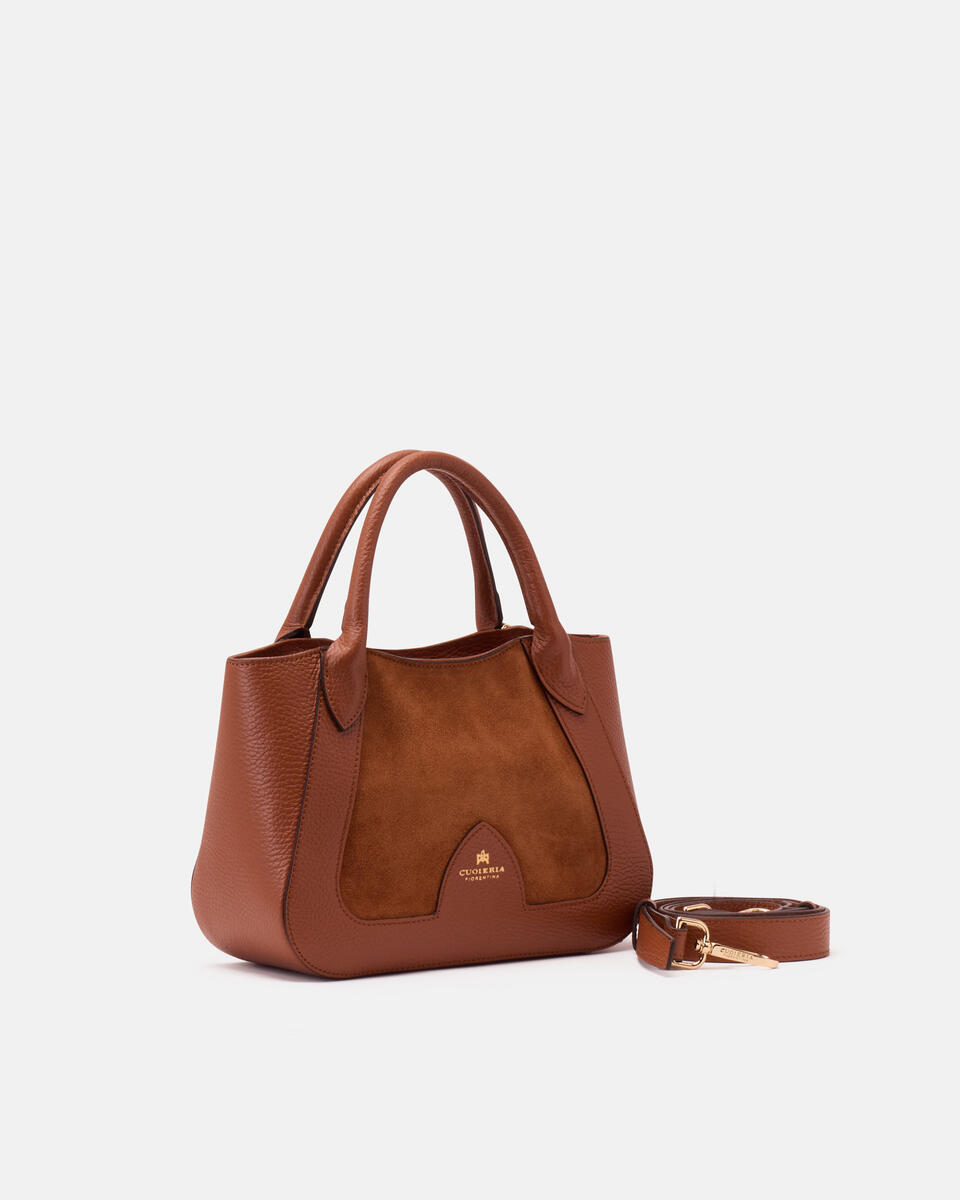 HANDTASCHE Karamell  - Cuoieria Fiorentina