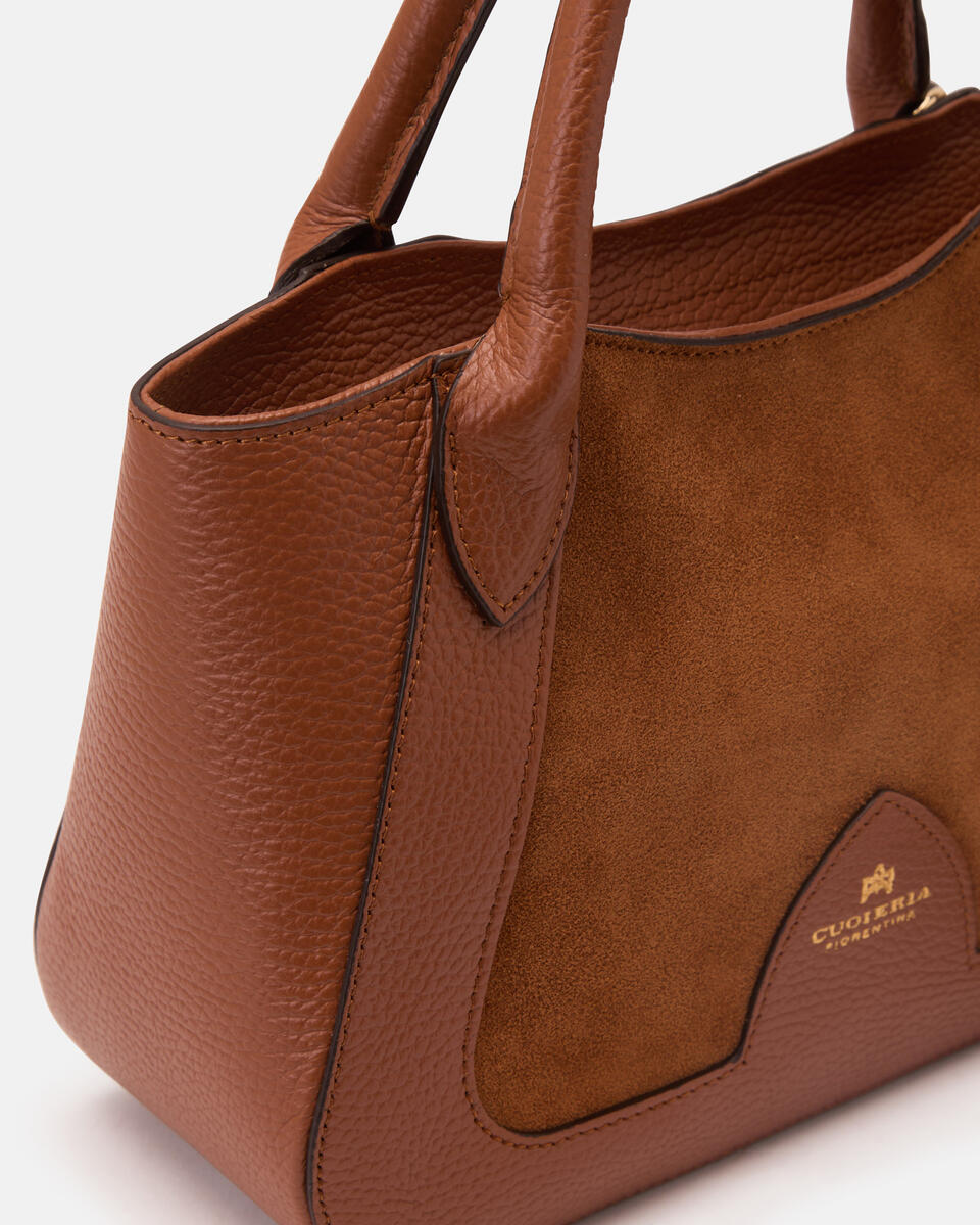 HANDTASCHE Karamell  - Cuoieria Fiorentina