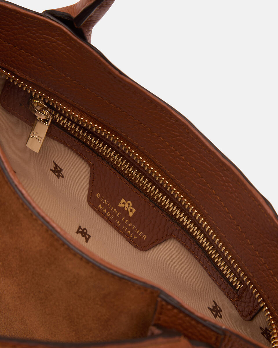 HANDTASCHE Karamell  - Cuoieria Fiorentina