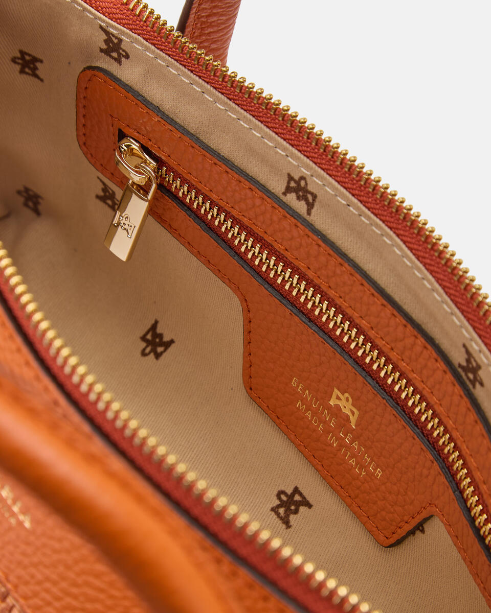 KLEINE HANDTASCHE Orange  - Handtaschen - Damen Taschen - Tasche - Cuoieria Fiorentina