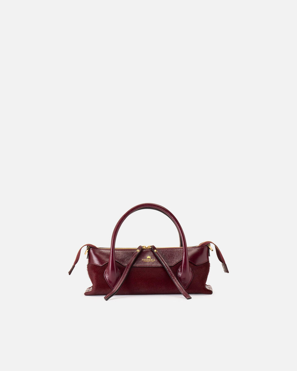 MINI HANDTASCHE Schwarzkirsche  - Mini Bags - Damen Taschen - Tasche - Cuoieria Fiorentina