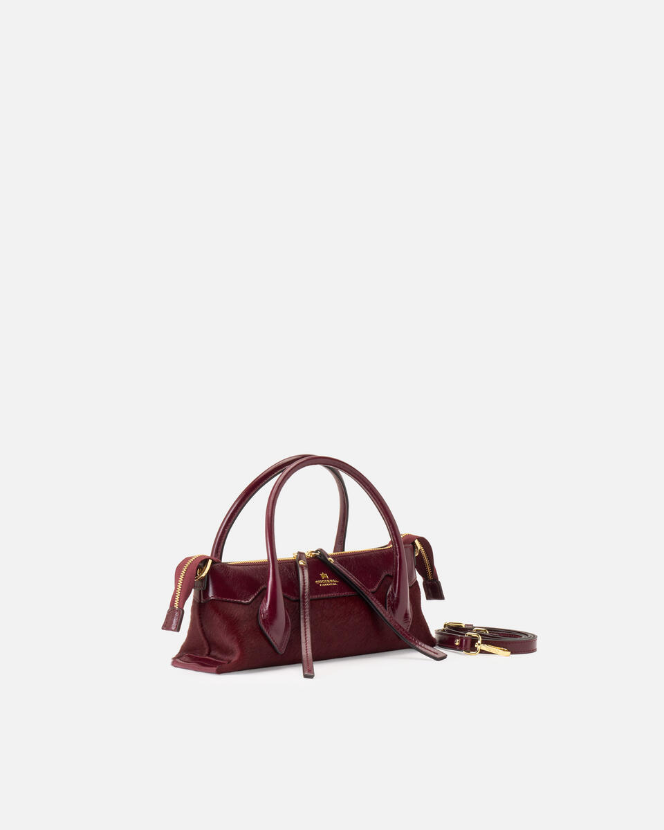 MINI HANDTASCHE Schwarzkirsche  - Mini Bags - Damen Taschen - Tasche - Cuoieria Fiorentina