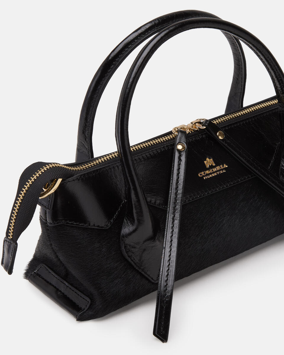 MINI HANDTASCHE Schwarz  - Mini Bags - Damen Taschen - Tasche - Cuoieria Fiorentina