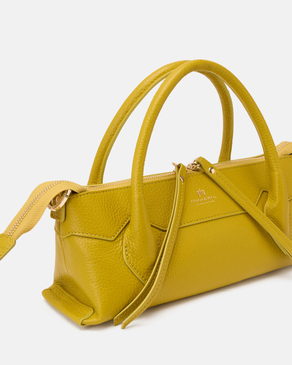 MINI HANDTASCHE Acid green  - Handtaschen - Damen Taschen - Tasche - Cuoieria Fiorentina