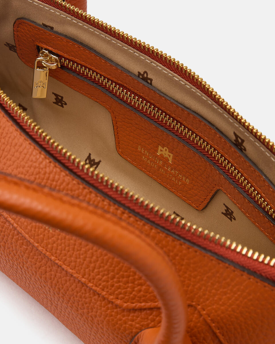 MINI HANDTASCHE Orange  - Handtaschen - Damen Taschen - Tasche - Cuoieria Fiorentina