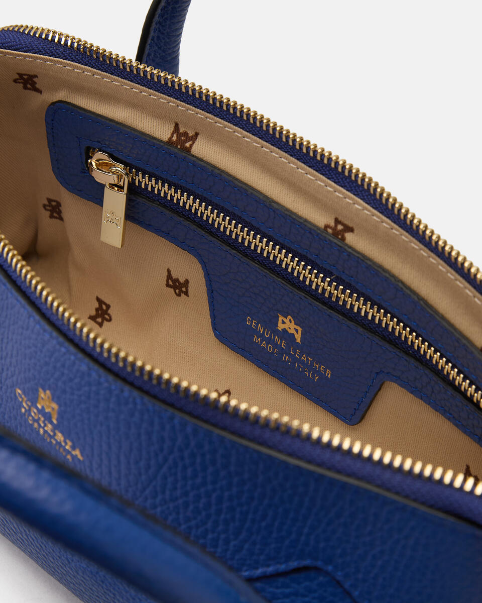 MINI HANDTASCHE Blitzblau  - Handtaschen - Damen Taschen - Tasche - Cuoieria Fiorentina