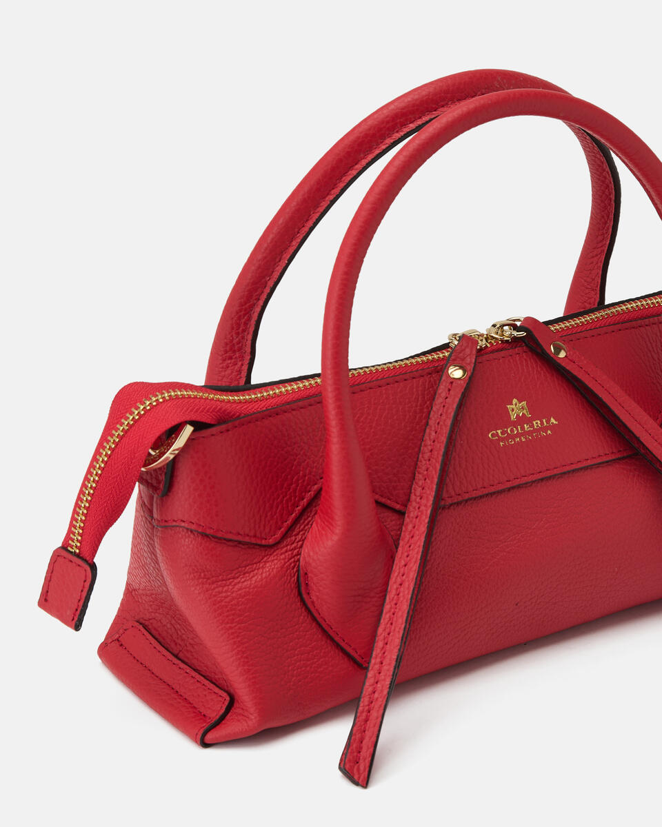 MINI HANDTASCHE Tomato  - Handtaschen - Damen Taschen - Tasche - Cuoieria Fiorentina