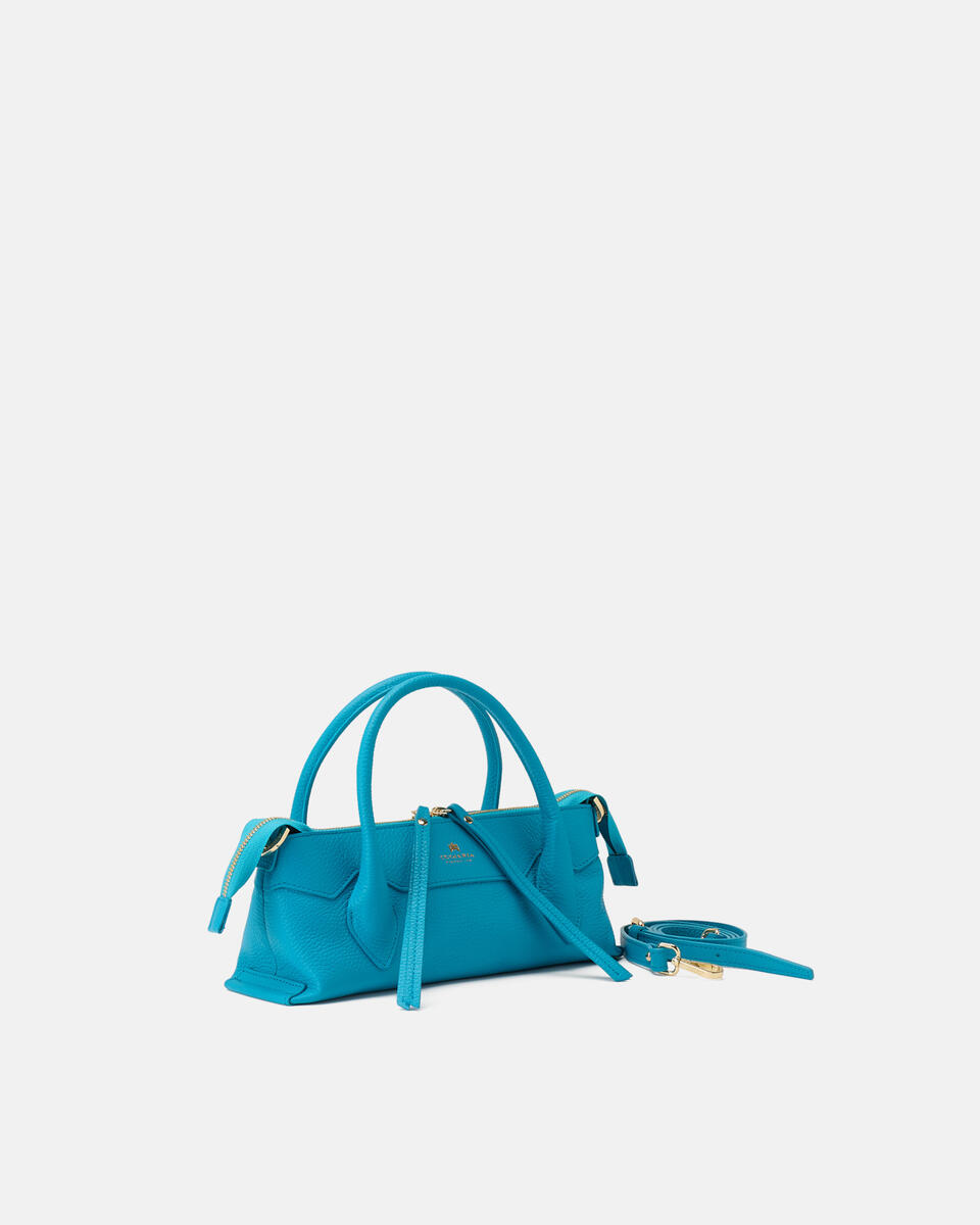 MINI HANDTASCHE Turkis  - Handtaschen - Damen Taschen - Tasche - Cuoieria Fiorentina