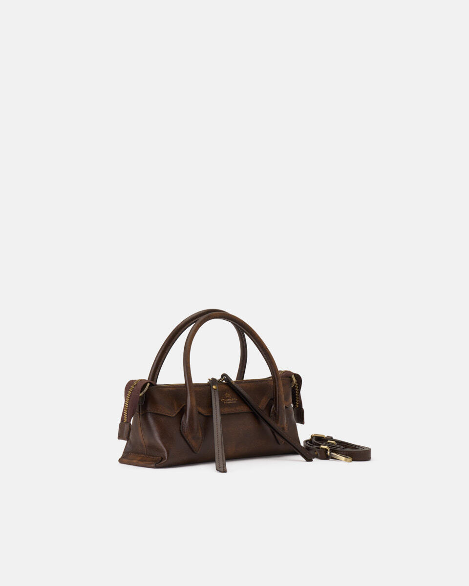MINI HANDTASCHE Karamell  - Mini Bags - Damen Taschen - Tasche - Cuoieria Fiorentina