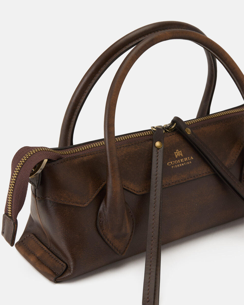 MINI HANDTASCHE Karamell  - Mini Bags - Damen Taschen - Tasche - Cuoieria Fiorentina