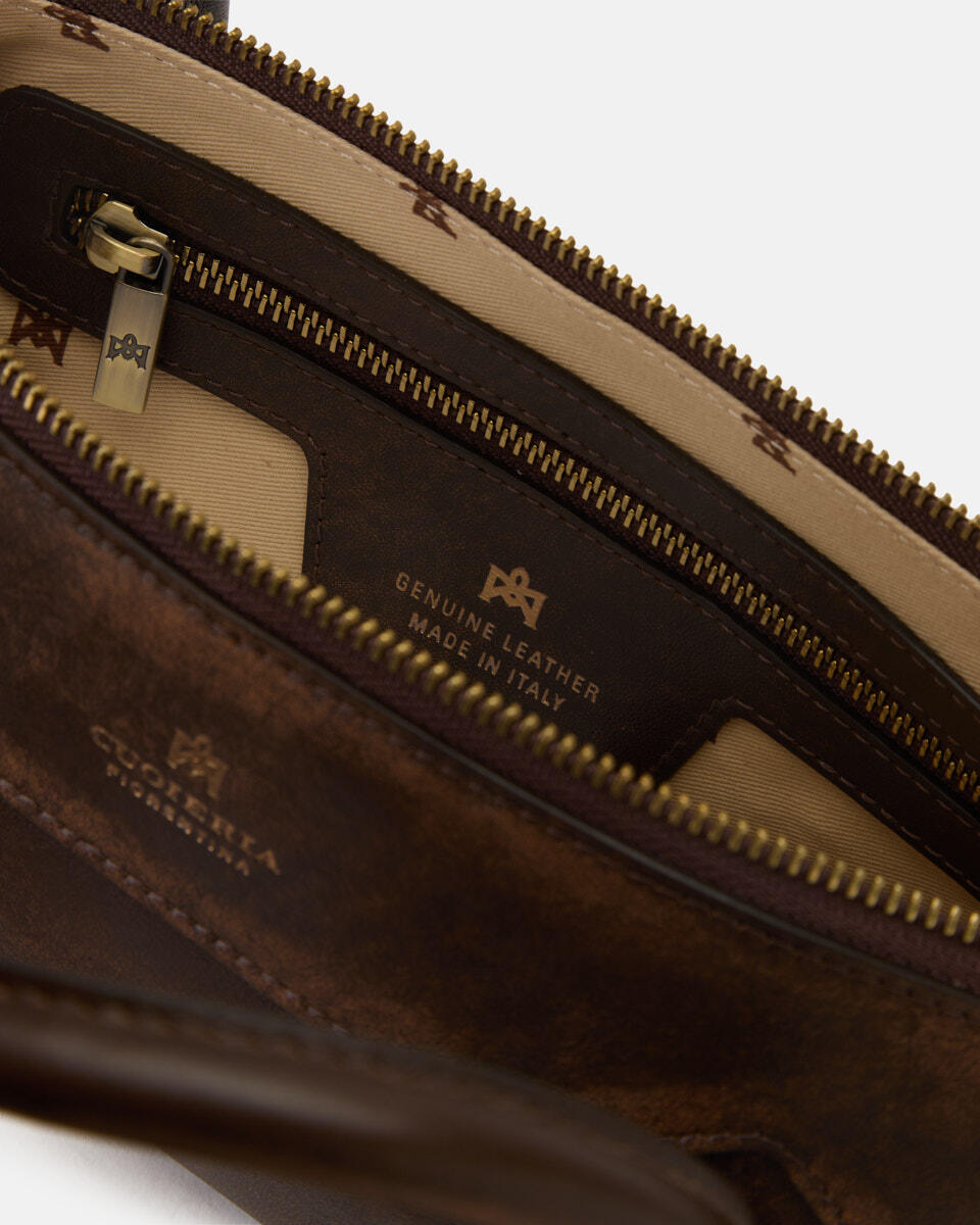 MINI HANDTASCHE Karamell  - Mini Bags - Damen Taschen - Tasche - Cuoieria Fiorentina