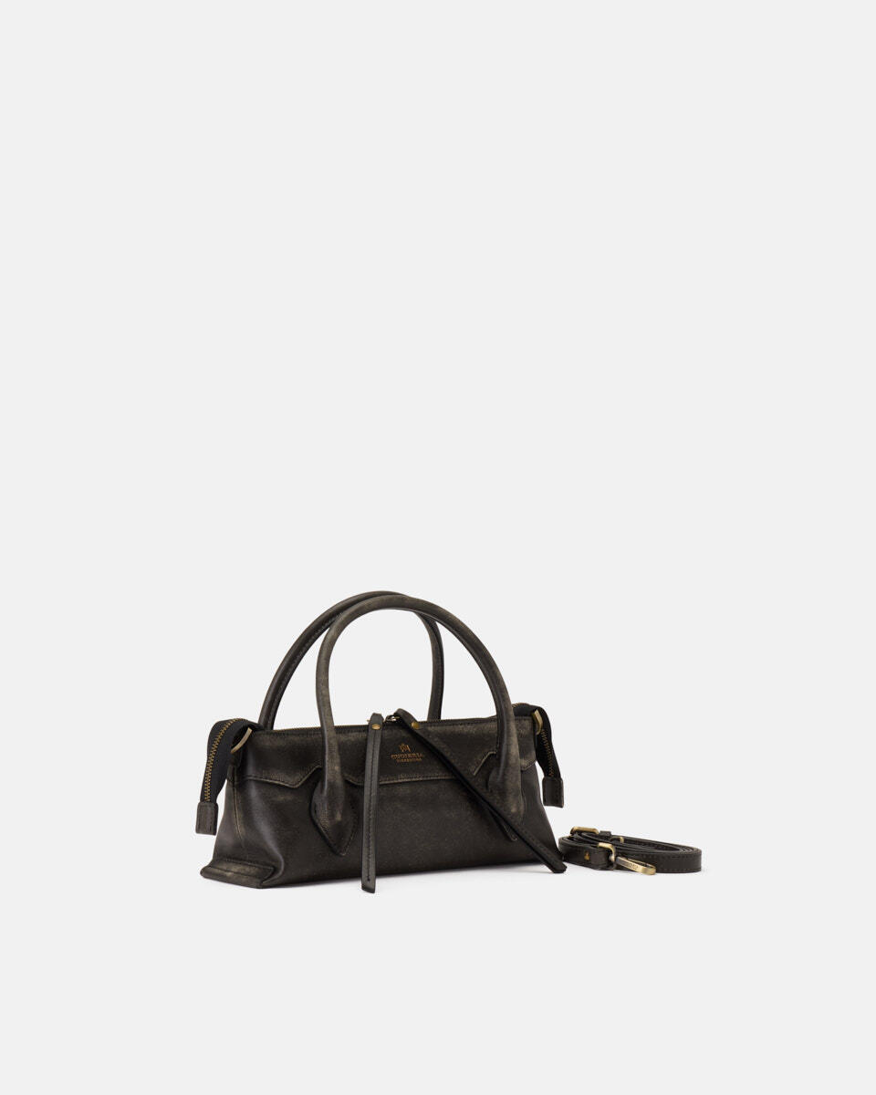 MINI HANDTASCHE Schwarz  - Mini Bags - Damen Taschen - Tasche - Cuoieria Fiorentina