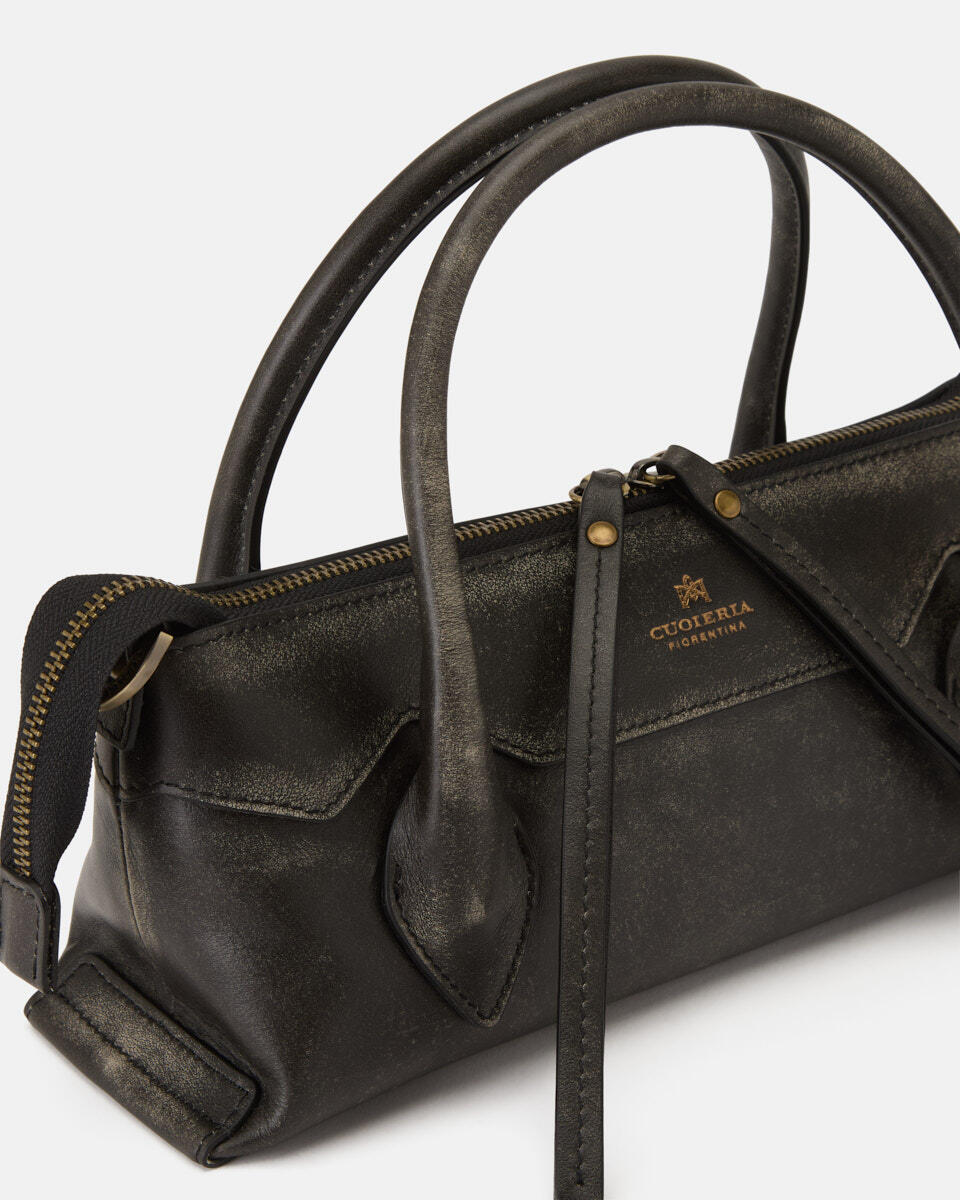 MINI HANDTASCHE Schwarz  - Mini Bags - Damen Taschen - Tasche - Cuoieria Fiorentina