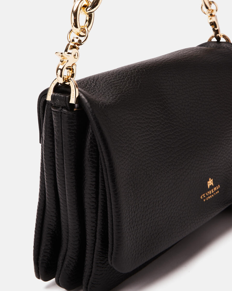 FLAP BAG Schwarz  - Mini Bags - Damen Taschen - Tasche - Cuoieria Fiorentina