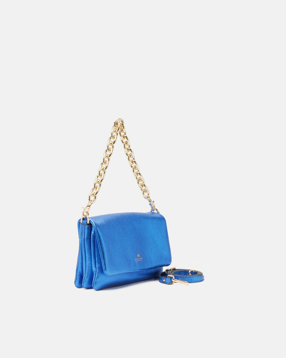 FLAP BAG Blau  - Mini Bags - Damen Taschen - Tasche - Cuoieria Fiorentina