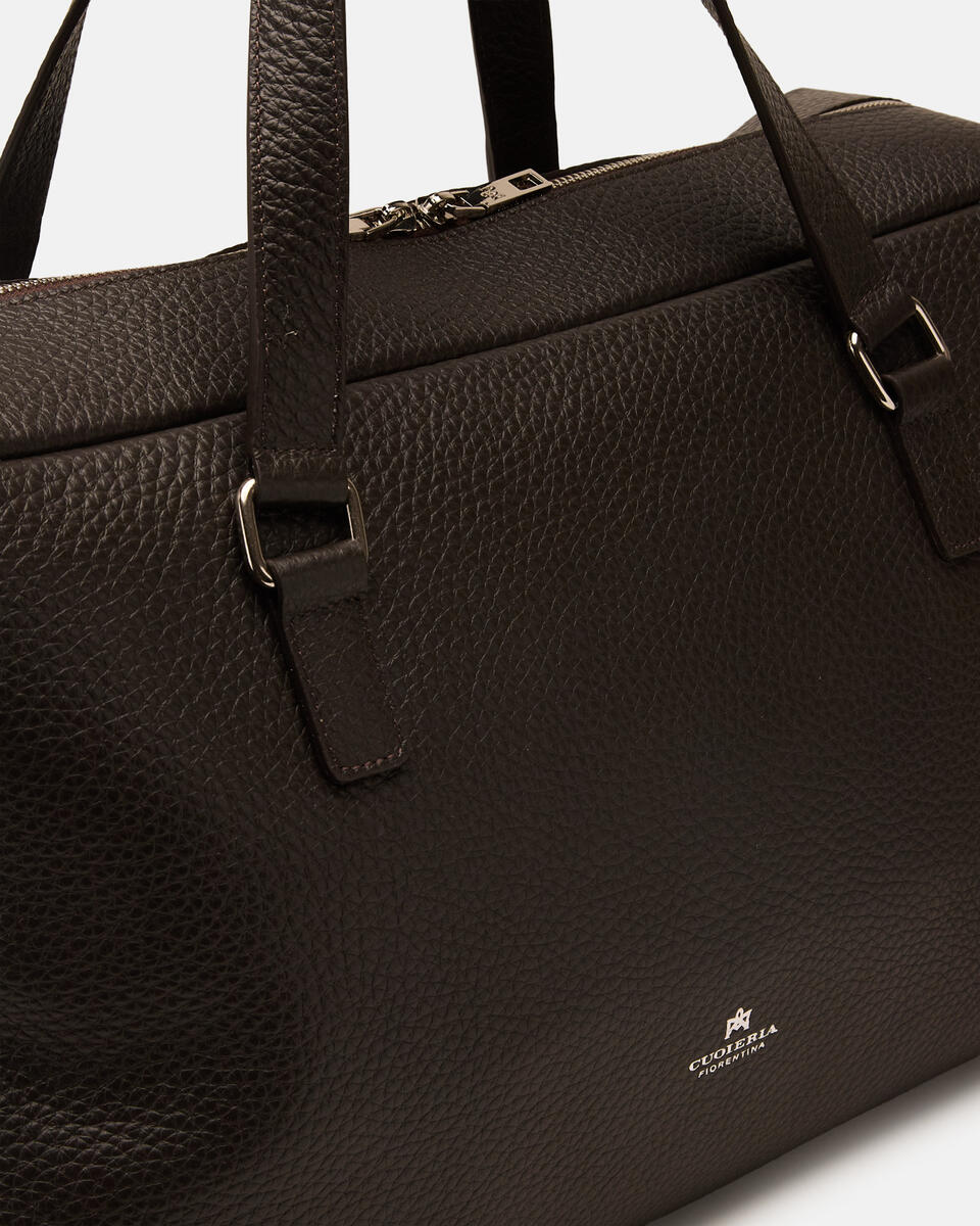 WEEKEND BAG Dunkelbraun  - Reisentaschen - Herren Taschen - Tasche - Cuoieria Fiorentina