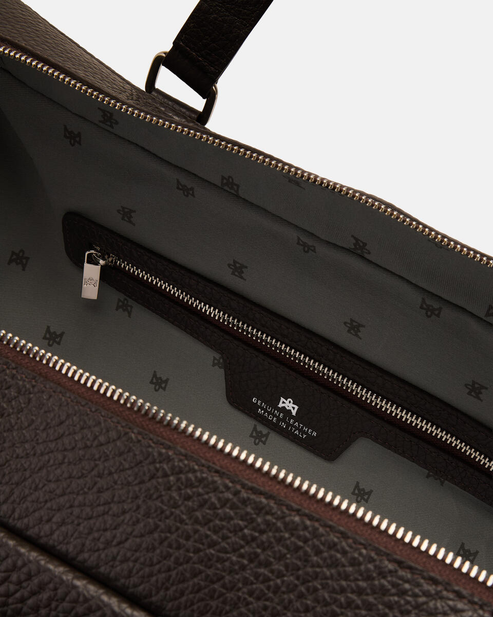 WEEKEND BAG Dunkelbraun  - Reisentaschen - Herren Taschen - Tasche - Cuoieria Fiorentina