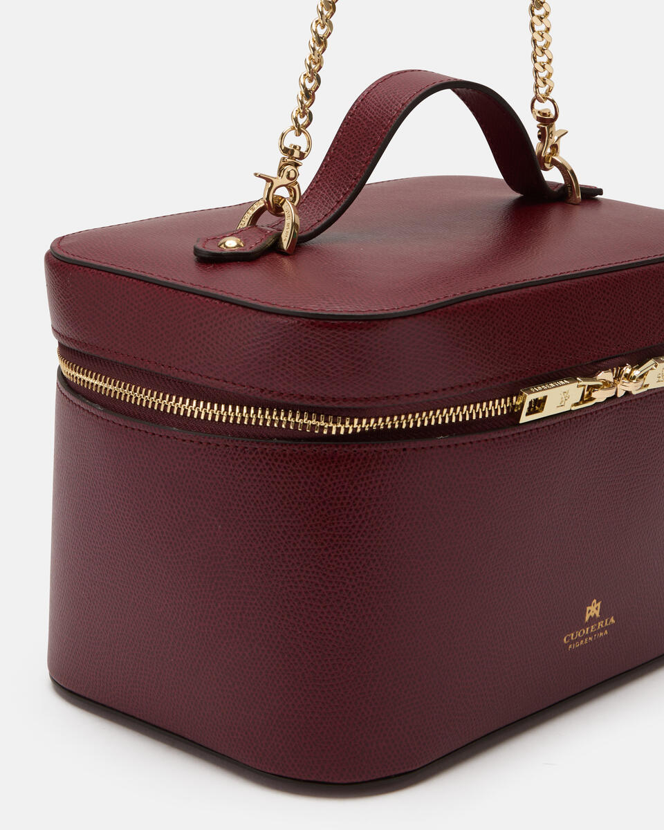 BEAUTY CASE Bordeaux  - Reisezubehör - Reisentaschen - Cuoieria Fiorentina