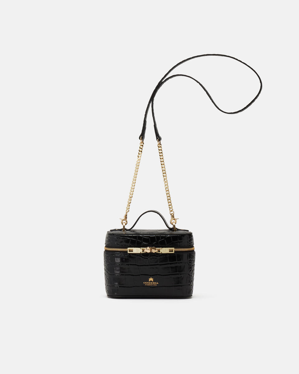 BEAUTY CASE BAG Schwarz  - Reisezubehör - Reisentaschen - Cuoieria Fiorentina