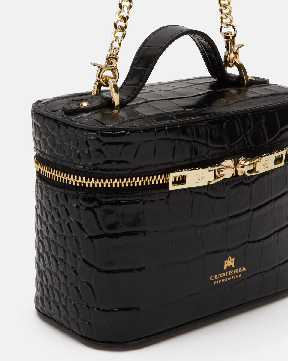 BEAUTY CASE BAG Schwarz  - Reisezubehör - Reisentaschen - Cuoieria Fiorentina