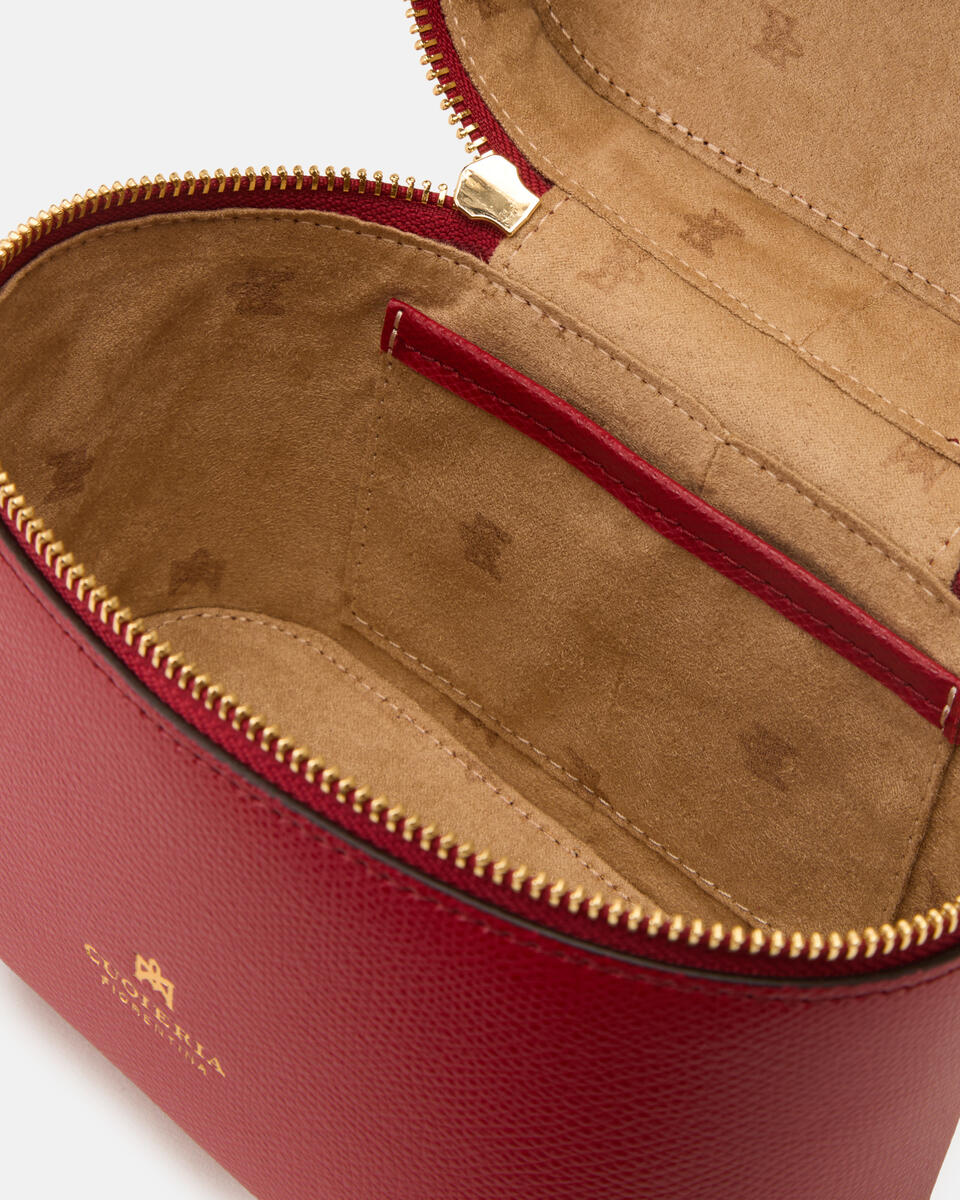 BEAUTY CASE BAG Cherry  - Reisezubehör - Reisentaschen - Cuoieria Fiorentina