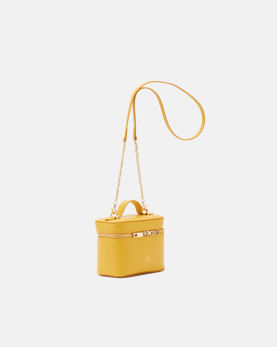 BEAUTY CASE BAG Gelb  - Reisezubehör - Reisentaschen - Cuoieria Fiorentina