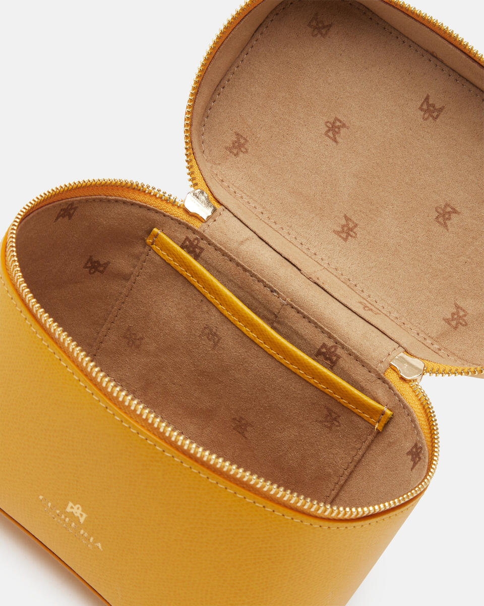 BEAUTY CASE BAG Gelb  - Reisezubehör - Reisentaschen - Cuoieria Fiorentina