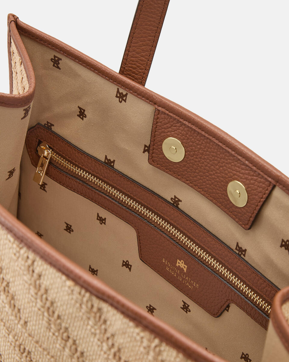 EINKAUFTASCHE Karamell  - Einkauftasche - Damen Taschen - Tasche - Cuoieria Fiorentina