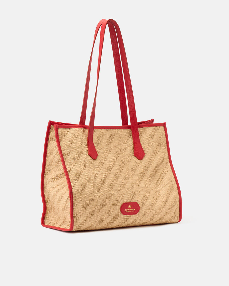 EINKAUFTASCHE Tomato  - Einkauftasche - Damen Taschen - Tasche - Cuoieria Fiorentina