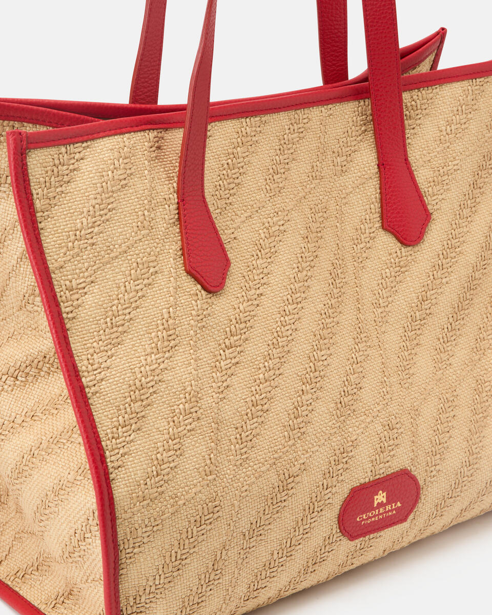 EINKAUFTASCHE Tomato  - Einkauftasche - Damen Taschen - Tasche - Cuoieria Fiorentina